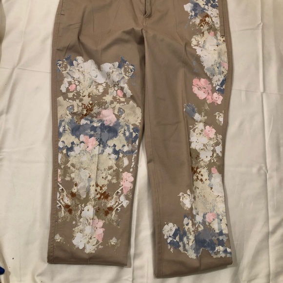 LAST CHANCE Womens SOHO New York & Company Painted Boyfriend Jeans - Picture 8 of 15